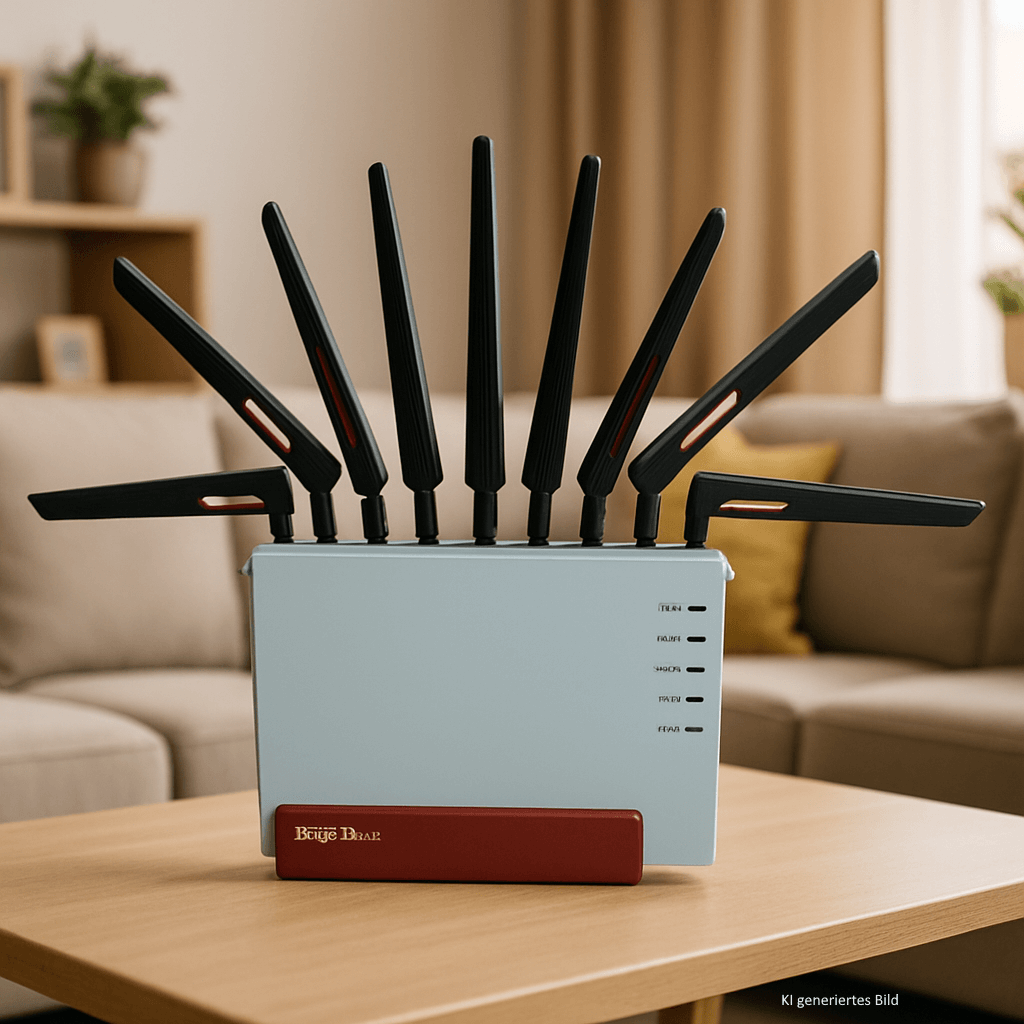 Fritz!Box 7580 Umbauset mit Antennen