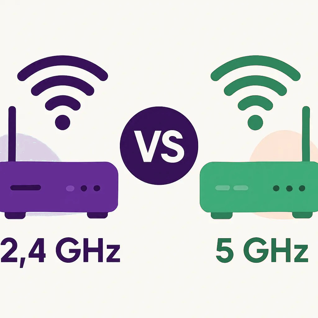 2,4 GHz vs. 5 GHz – welches WLAN-Band solltest du wann nutzen?